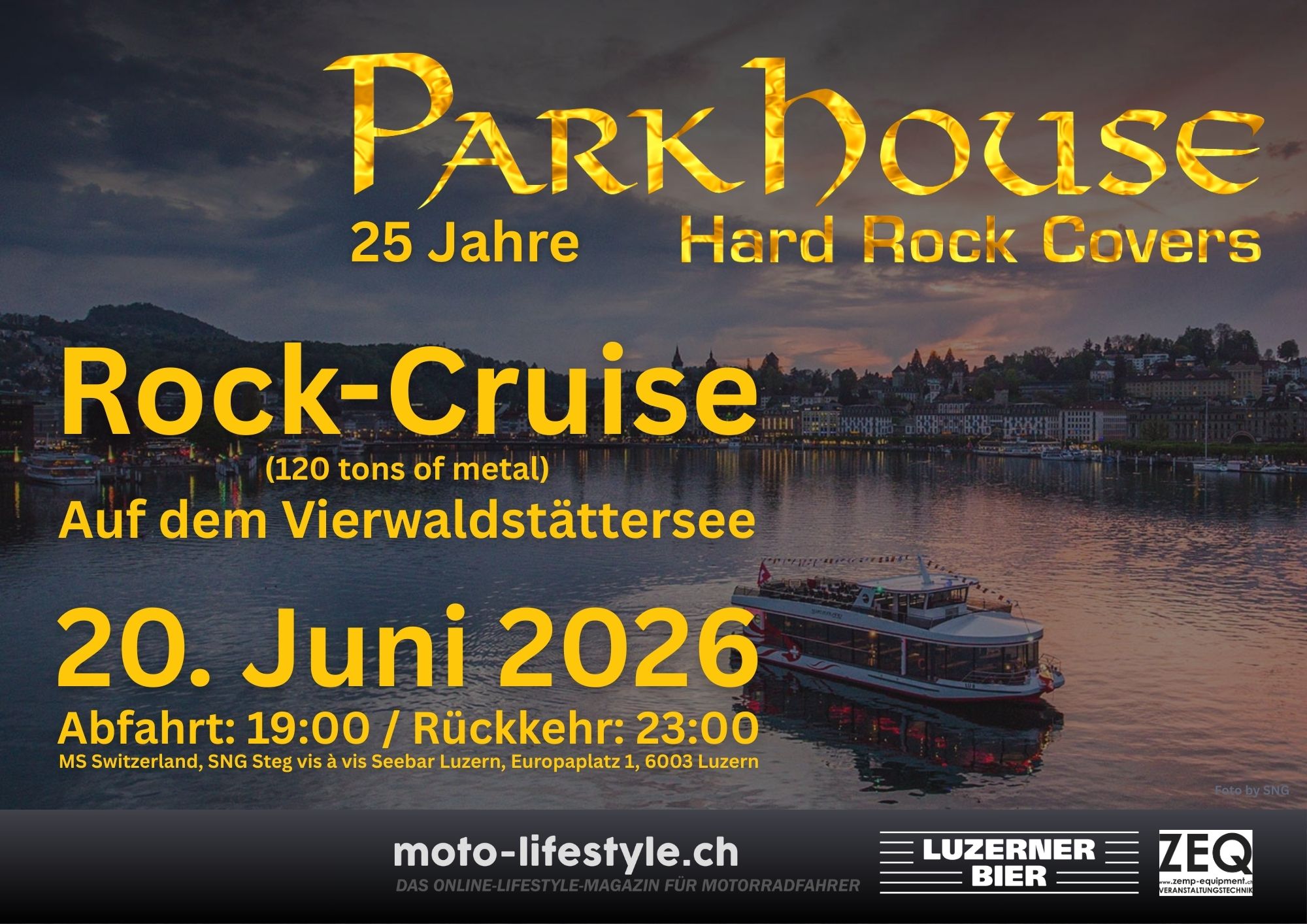 Rock Cruise Website